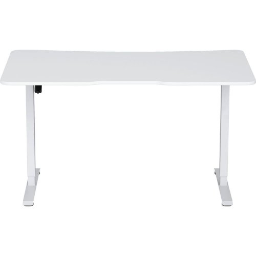 Компьютерный стол с электрорегулировкой высоты Anda Seat Xtreme E 140 (AD-D-DD1-1400-06-W) White купить в Украине: Киев, Днепр, Харьков, Одесса  | Низкая цена, отзывы, характеристики от TELEMART фото