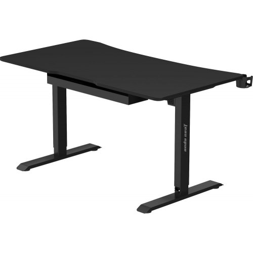 Компьютерный стол с электрорегулировкой высоты Anda Seat Xtreme 140 (AD-D-DD1-1400-07-B) Black купить в Украине: Киев, Днепр, Харьков, Одесса  | Низкая цена, отзывы, характеристики от TELEMART фото