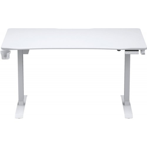 Компьютерный стол с электрорегулировкой высоты Anda Seat Xtreme 140 (AD-D-DD1-1400-07-W) White купить в Украине: Киев, Днепр, Харьков, Одесса  | Низкая цена, отзывы, характеристики от TELEMART фото