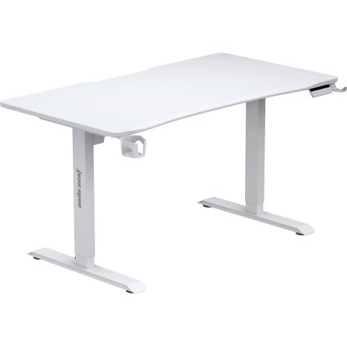 Компьютерный стол с электрорегулировкой высоты Anda Seat Xtreme 140 (AD-D-DD1-1400-07-W) White купить в Украине: Киев, Днепр, Харьков, Одесса  | Низкая цена, отзывы, характеристики от TELEMART фото