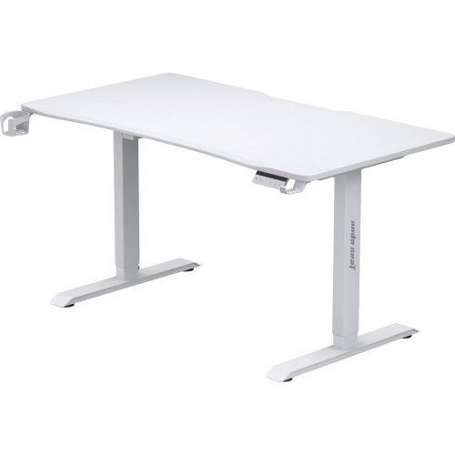 Компьютерный стол с электрорегулировкой высоты Anda Seat Xtreme 140 (AD-D-DD1-1400-07-W) White купить в Украине: Киев, Днепр, Харьков, Одесса  | Низкая цена, отзывы, характеристики от TELEMART фото
