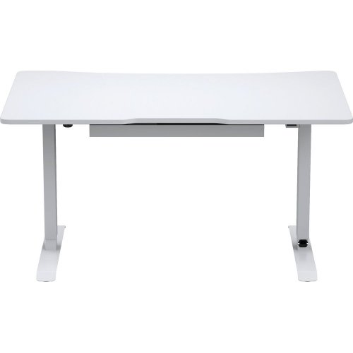 Компьютерный стол с электрорегулировкой высоты Anda Seat Xtreme 140 (AD-D-DD1-1400-07-W) White купить в Украине: Киев, Днепр, Харьков, Одесса  | Низкая цена, отзывы, характеристики от TELEMART фото