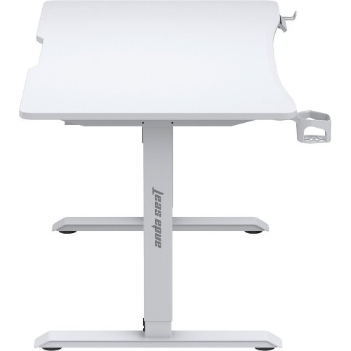 Компьютерный стол с электрорегулировкой высоты Anda Seat Xtreme 140 (AD-D-DD1-1400-07-W) White купить в Украине: Киев, Днепр, Харьков, Одесса  | Низкая цена, отзывы, характеристики от TELEMART фото