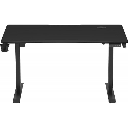Компьютерный стол с электрорегулировкой высоты Anda Seat Xtreme Pro 140 (AD-D-DD1-1400-08-B) Black купить в Украине: Киев, Днепр, Харьков, Одесса  | Низкая цена, отзывы, характеристики от TELEMART фото