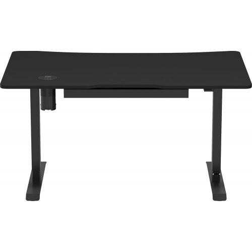 Компьютерный стол с электрорегулировкой высоты Anda Seat Xtreme Pro 140 (AD-D-DD1-1400-08-B) Black купить в Украине: Киев, Днепр, Харьков, Одесса  | Низкая цена, отзывы, характеристики от TELEMART фото