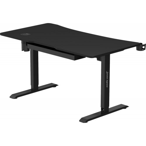 Компьютерный стол с электрорегулировкой высоты Anda Seat Xtreme Pro 140 (AD-D-DD1-1400-08-B) Black купить в Украине: Киев, Днепр, Харьков, Одесса  | Низкая цена, отзывы, характеристики от TELEMART фото