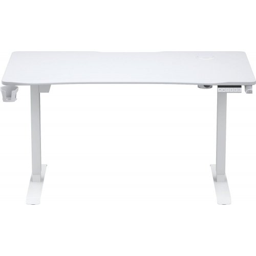 Комп'ютерний стіл з електрорегулюванням висоти Anda Seat Xtreme Pro 140 (AD-D-DD1-1400-08-W) White купити в Україні: Київ, Львів, Хмельницький, Тернопіль, Івано-Франківськ | Низька ціна, відгуки, характеристики від TELEMART фото