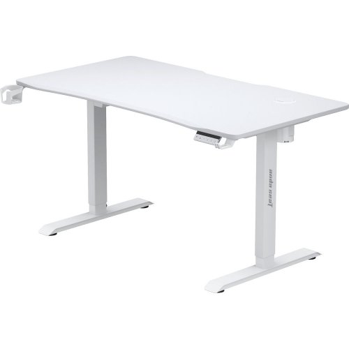 Комп'ютерний стіл з електрорегулюванням висоти Anda Seat Xtreme Pro 140 (AD-D-DD1-1400-08-W) White купити в Україні: Київ, Львів, Хмельницький, Тернопіль, Івано-Франківськ | Низька ціна, відгуки, характеристики від TELEMART фото