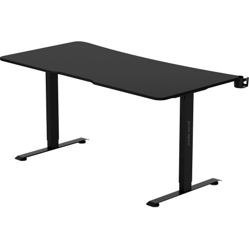 Компьютерный стол с электрорегулировкой высоты Anda Seat Xtreme E 160 (AD-D-DD1-1600-06-B) Black купить в Украине: Киев, Днепр, Харьков, Одесса  | Низкая цена, отзывы, характеристики от TELEMART фото