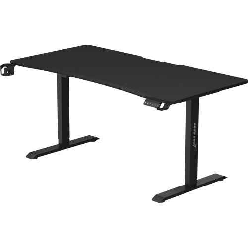 Компьютерный стол с электрорегулировкой высоты Anda Seat Xtreme 160 (AD-D-DD1-1600-07-B) Black купить в Украине: Киев, Днепр, Харьков, Одесса  | Низкая цена, отзывы, характеристики от TELEMART фото