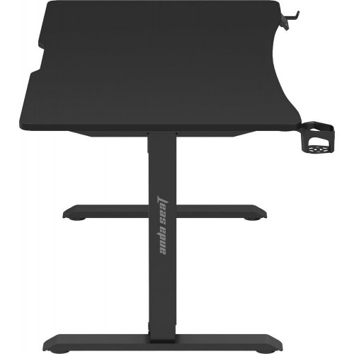 Компьютерный стол с электрорегулировкой высоты Anda Seat Xtreme 160 (AD-D-DD1-1600-07-B) Black купить в Украине: Киев, Днепр, Харьков, Одесса  | Низкая цена, отзывы, характеристики от TELEMART фото