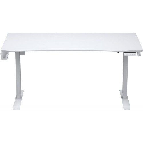 Компьютерный стол с электрорегулировкой высоты Anda Seat Xtreme 160 (AD-D-DD1-1600-07-W) White купить в Украине: Киев, Днепр, Харьков, Одесса  | Низкая цена, отзывы, характеристики от TELEMART фото