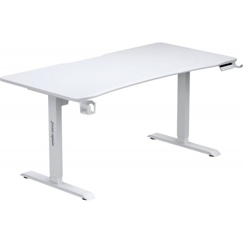 Компьютерный стол с электрорегулировкой высоты Anda Seat Xtreme 160 (AD-D-DD1-1600-07-W) White купить в Украине: Киев, Днепр, Харьков, Одесса  | Низкая цена, отзывы, характеристики от TELEMART фото