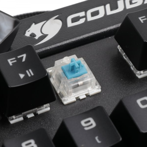 Photo Keyboard Cougar ULTIMUS RGB World of Tanks Edition Mechanical Blue Switches (CGR-WT2MB-WTK) Black