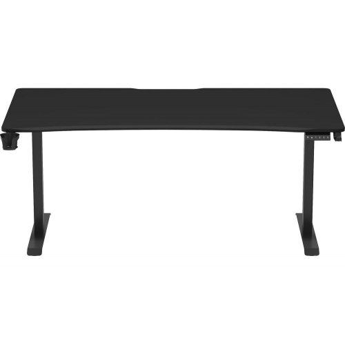 Компьютерный стол с электрорегулировкой высоты Anda Seat Xtreme 180 (AD-D-DD2-1800-04-B) Black купить в Украине: Киев, Днепр, Харьков, Одесса  | Низкая цена, отзывы, характеристики от TELEMART фото