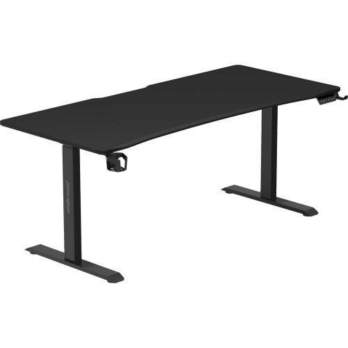 Компьютерный стол с электрорегулировкой высоты Anda Seat Xtreme 180 (AD-D-DD2-1800-04-B) Black купить в Украине: Киев, Днепр, Харьков, Одесса  | Низкая цена, отзывы, характеристики от TELEMART фото