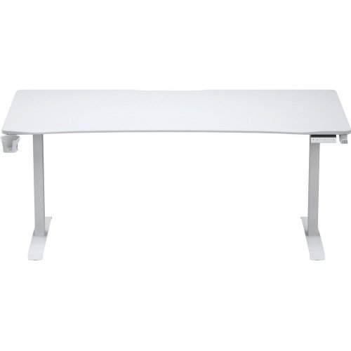 Компьютерный стол с электрорегулировкой высоты Anda Seat Xtreme 180 (AD-D-DD2-1800-04-W) White купить в Украине: Киев, Днепр, Харьков, Одесса  | Низкая цена, отзывы, характеристики от TELEMART фото