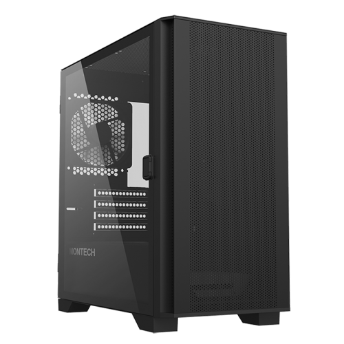 Уцінка корпус Montech Air 100 Lite без БЖ Black (Розкрита упаковка, 867991) купити в Україні: Київ, Львів, Хмельницький, Тернопіль, Івано-Франківськ | Перевірка сумісності, низька ціна, відгуки, характеристики від TELEMART фото