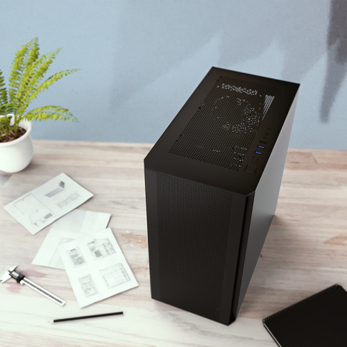 Уцінка корпус Montech Air 100 Lite без БЖ Black (Розкрита упаковка, 867991) купити в Україні: Київ, Львів, Хмельницький, Тернопіль, Івано-Франківськ | Перевірка сумісності, низька ціна, відгуки, характеристики від TELEMART фото