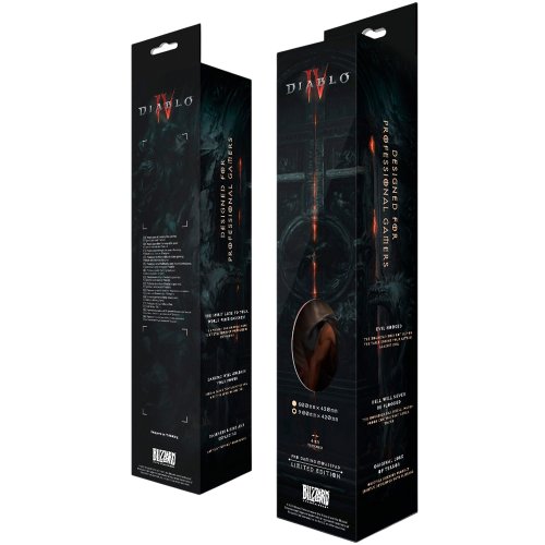 Коврик для мышки Blizzard Diablo IV Inarius and Lilith XL (FBLMPD4INALIL21XL) купить в Украине: Киев, Днепр, Харьков, Одесса  | Низкая цена, отзывы, характеристики от TELEMART фото