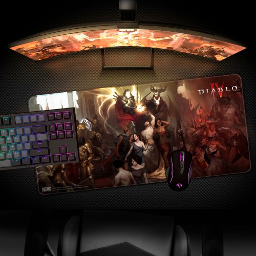 Коврик для мышки Blizzard Diablo IV Inarius and Lilith XL (FBLMPD4INALIL21XL) купить в Украине: Киев, Днепр, Харьков, Одесса  | Низкая цена, отзывы, характеристики от TELEMART фото