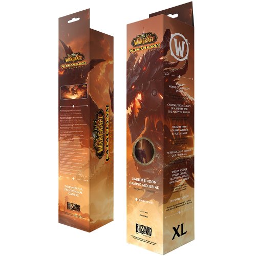 Коврик для мышки Blizzard World of WarCraft Classic Cataclysm Deathwing XL (FBLMPWOWCATDW25XL) купить в Украине: Киев, Днепр, Харьков, Одесса  | Низкая цена, отзывы, характеристики от TELEMART фото