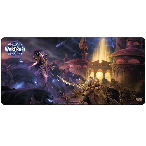 Килимок для миші Blizzard World of WarCraft Midnight Xalatath Key Art XL (FBLMPWOWMNXKA25XL) купити в Україні: Київ, Львів, Хмельницький, Тернопіль, Івано-Франківськ | Низька ціна, відгуки, характеристики від TELEMART фото