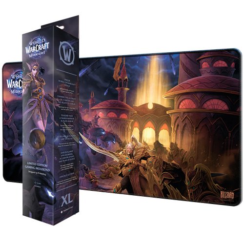 Килимок для миші Blizzard World of WarCraft Midnight Xalatath Key Art XL (FBLMPWOWMNXKA25XL) купити в Україні: Київ, Львів, Хмельницький, Тернопіль, Івано-Франківськ | Низька ціна, відгуки, характеристики від TELEMART фото
