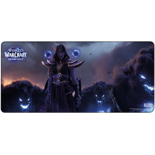 Килимок для миші Blizzard World of WarCraft Midnight Xalatath XL (FBLMPWOWMNXTH25XL) купити в Україні: Київ, Львів, Хмельницький, Тернопіль, Івано-Франківськ | Низька ціна, відгуки, характеристики від TELEMART фото