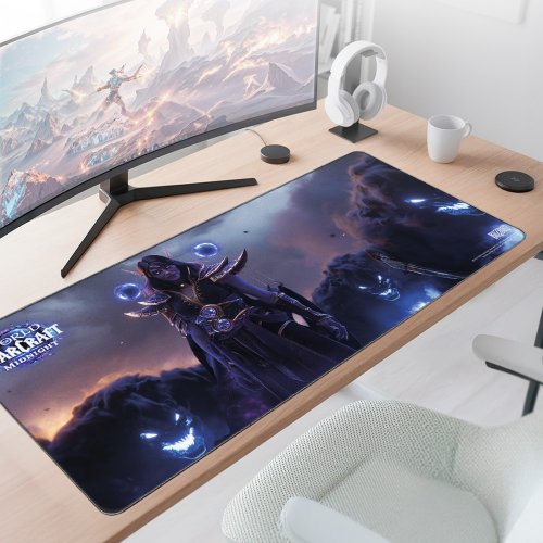 Килимок для миші Blizzard World of WarCraft Midnight Xalatath XL (FBLMPWOWMNXTH25XL) купити в Україні: Київ, Львів, Хмельницький, Тернопіль, Івано-Франківськ | Низька ціна, відгуки, характеристики від TELEMART фото