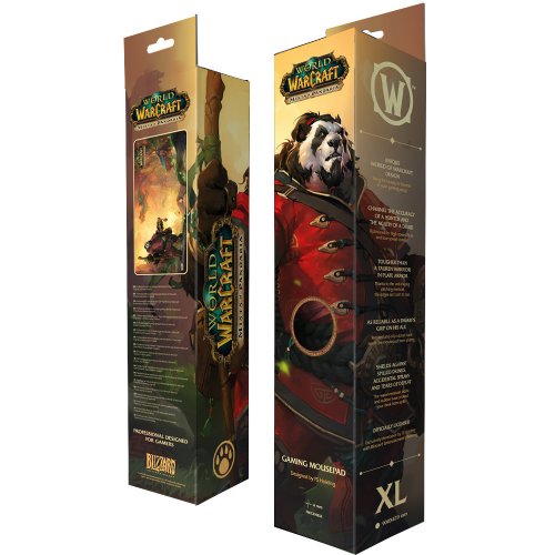 Килимок для миші Blizzard World of WarCraft Pandaren With Lanterns XL (FBLMPWOWPANLA25XL) купити в Україні: Київ, Львів, Хмельницький, Тернопіль, Івано-Франківськ | Низька ціна, відгуки, характеристики від TELEMART фото