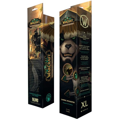 Килимок для миші Blizzard World of WarCraft Pandaria XL (FBLMPWOWPANDA25XL) купити в Україні: Київ, Львів, Хмельницький, Тернопіль, Івано-Франківськ | Низька ціна, відгуки, характеристики від TELEMART фото