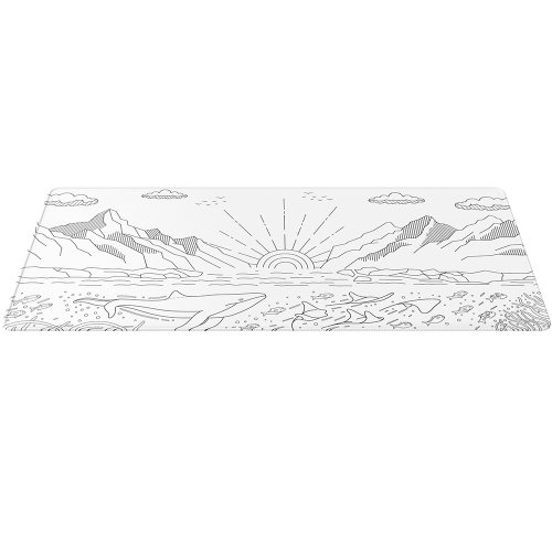 Коврик для мышки Dark Project Terra Nostra XL (DPMP_NOSTRA_WHITE_XL) White купить в Украине: Киев, Днепр, Харьков, Одесса  | Низкая цена, отзывы, характеристики от TELEMART фото