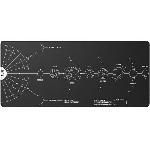 Коврик для мышки Dark Project Terra Nova XL (DPMP_NOVA_BLACK_XL) Black купить в Украине: Киев, Днепр, Харьков, Одесса  | Низкая цена, отзывы, характеристики от TELEMART фото