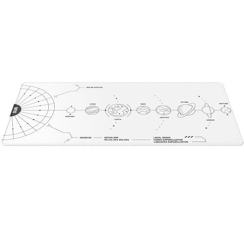 Коврик для мышки Dark Project Terra Nova XL (DPMP_NOVA_WHITE_XL) White купить в Украине: Киев, Днепр, Харьков, Одесса  | Низкая цена, отзывы, характеристики от TELEMART фото