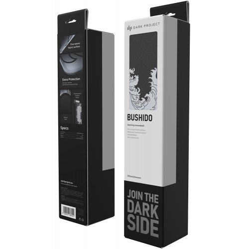 Коврик для мышки Dark Project Bushido XL (DPMP_BUSHIDO_XL) Black купить в Украине: Киев, Днепр, Харьков, Одесса  | Низкая цена, отзывы, характеристики от TELEMART фото