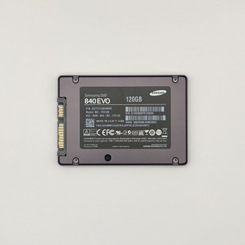 Ssd-диск Samsung 840 EVO 120GB 2.5" (MZ-7TE120BW) (Восстановлено продавцом, 868031) купить в Украине: Киев, Днепр, Харьков, Одесса  | Проверка совместимости, низкая цена, отзывы, характеристики от TELEMART фото