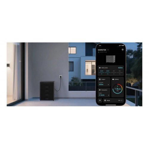 Зарядная станция Marstek Venus-A 1200W 2120Wh купить в Украине: Киев, Днепр, Харьков, Одесса  | Низкая цена, отзывы, характеристики от TELEMART фото