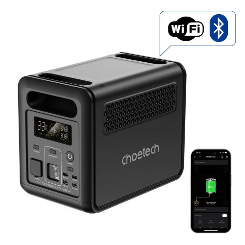Зарядна станція Choetech BS068 1200W 1024Wh купити в Україні: Київ, Львів, Хмельницький, Тернопіль, Івано-Франківськ | Низька ціна, відгуки, характеристики від TELEMART фото