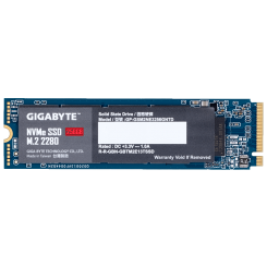 Ssd-диск Gigabyte 256GB M.2 (2280 PCI-E) NVMe 1.3 (GP-GSM2NE3256GNTD) (Восстановлено продавцом, 868061)