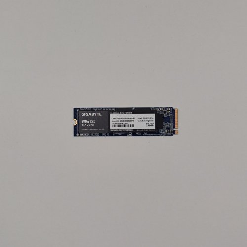 Ssd-диск Gigabyte 256GB M.2 (2280 PCI-E) NVMe 1.3 (GP-GSM2NE3256GNTD) (Восстановлено продавцом, 868061) купить в Украине: Киев, Днепр, Харьков, Одесса  | Проверка совместимости, низкая цена, отзывы, характеристики от TELEMART фото