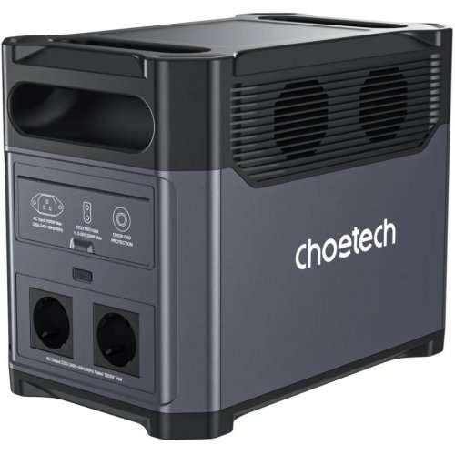 Зарядная станция Choetech BS061-BQB 1200W 1024Wh купить в Украине: Киев, Днепр, Харьков, Одесса  | Низкая цена, отзывы, характеристики от TELEMART фото