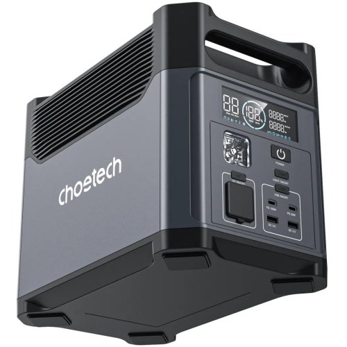 Зарядная станция Choetech BS061-BQB 1200W 1024Wh купить в Украине: Киев, Днепр, Харьков, Одесса  | Низкая цена, отзывы, характеристики от TELEMART фото