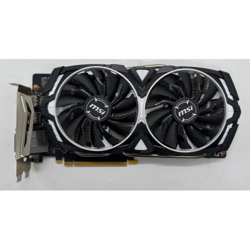 Видеокарта MSI GeForce GTX 1060 ARMOR OC 3072MB (GTX 1060 ARMOR 3G OCV1) (Восстановлено продавцом, 868072) купить в Украине: Киев, Днепр, Харьков, Одесса  | Проверка совместимости, низкая цена, отзывы, характеристики от TELEMART фото