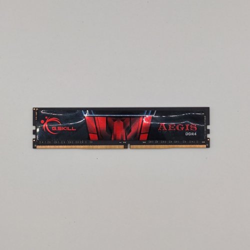 Озп G.Skill DDR4 8GB 3200Mhz Aegis (F4-3200C16S-8GIS) (Відновлено продавцем, 868079) купити в Україні: Київ, Львів, Хмельницький, Тернопіль, Івано-Франківськ | Перевірка сумісності, низька ціна, відгуки, характеристики від TELEMART фото