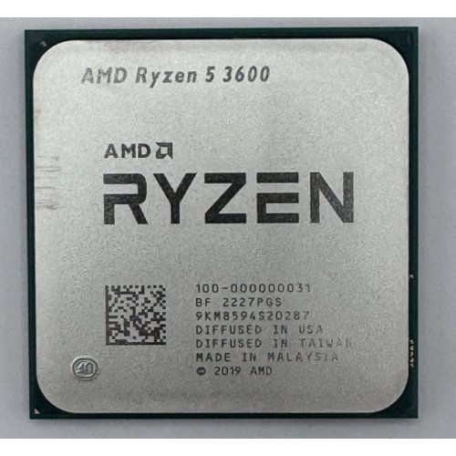 Процессор AMD Ryzen 5 3600 3.6(4.2)GHz 32MB sAM4 Tray (100-000000031) (Восстановлено продавцом, 868080) купить в Украине: Киев, Днепр, Харьков, Одесса  | Проверка совместимости, низкая цена, отзывы, характеристики от TELEMART фото