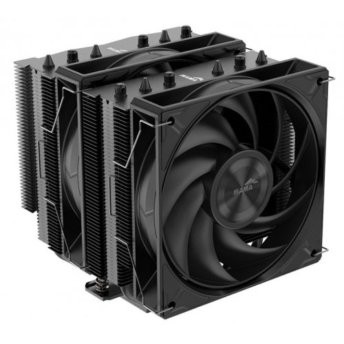 Кулер SAMA A60N (A60-BKWNYXOX-G) Black купить в Украине: Киев, Днепр, Харьков, Одесса  | Проверка совместимости, низкая цена, отзывы, характеристики от TELEMART фото