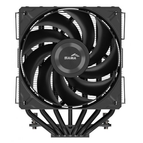 Кулер SAMA A60N (A60-BKWNYXOX-G) Black купить в Украине: Киев, Днепр, Харьков, Одесса  | Проверка совместимости, низкая цена, отзывы, характеристики от TELEMART фото