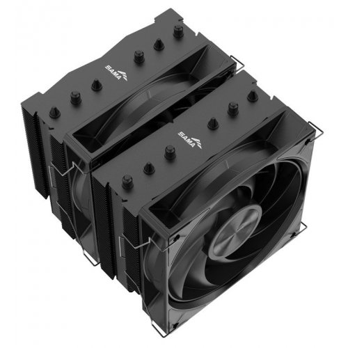 Кулер SAMA A60N (A60-BKWNYXOX-G) Black купить в Украине: Киев, Днепр, Харьков, Одесса  | Проверка совместимости, низкая цена, отзывы, характеристики от TELEMART фото
