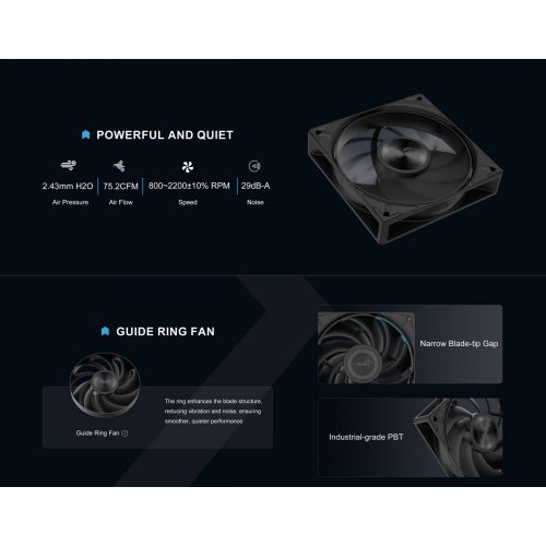 Кулер SAMA A60N (A60-BKWNYXOX-G) Black купить в Украине: Киев, Днепр, Харьков, Одесса  | Проверка совместимости, низкая цена, отзывы, характеристики от TELEMART фото